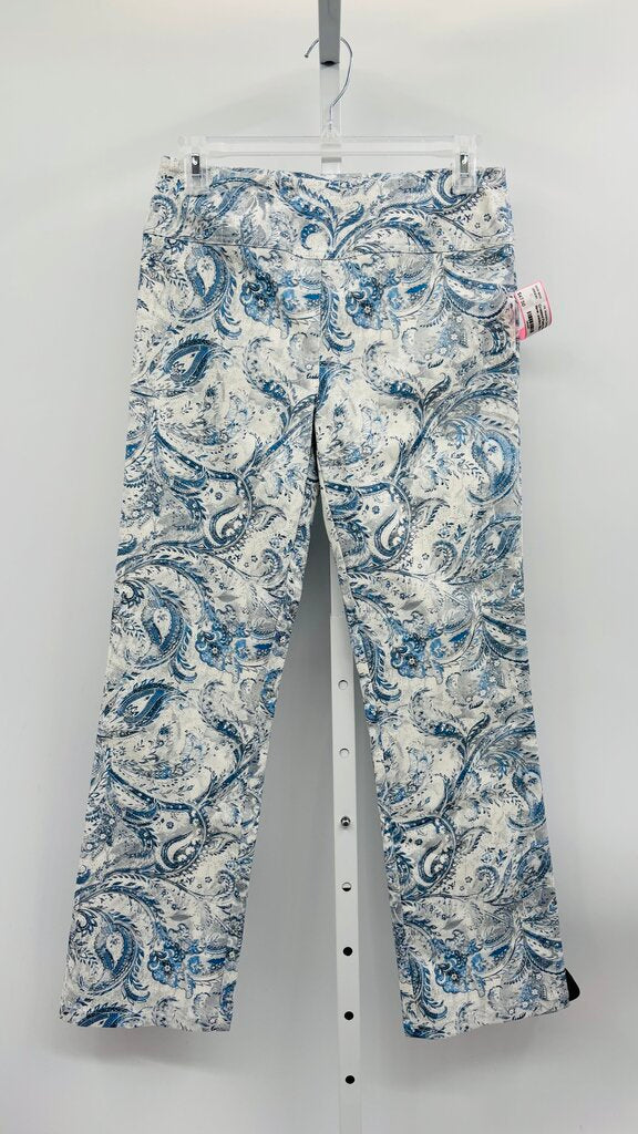 Elliott Lauren Cropped Pants Blue S
