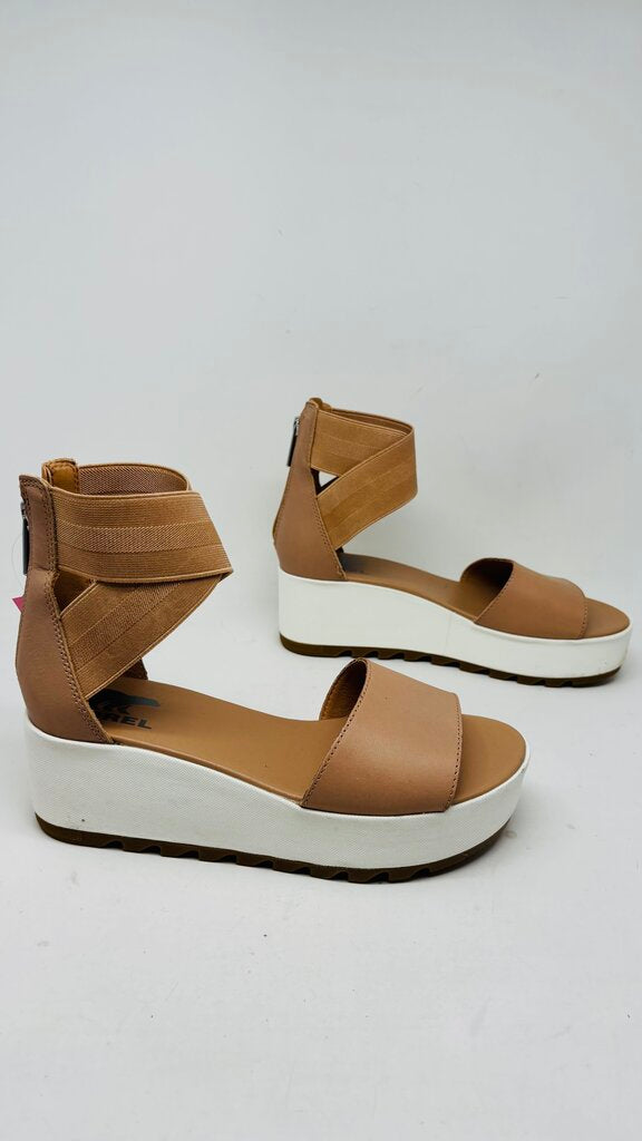 Sorel Wedge Tan 8