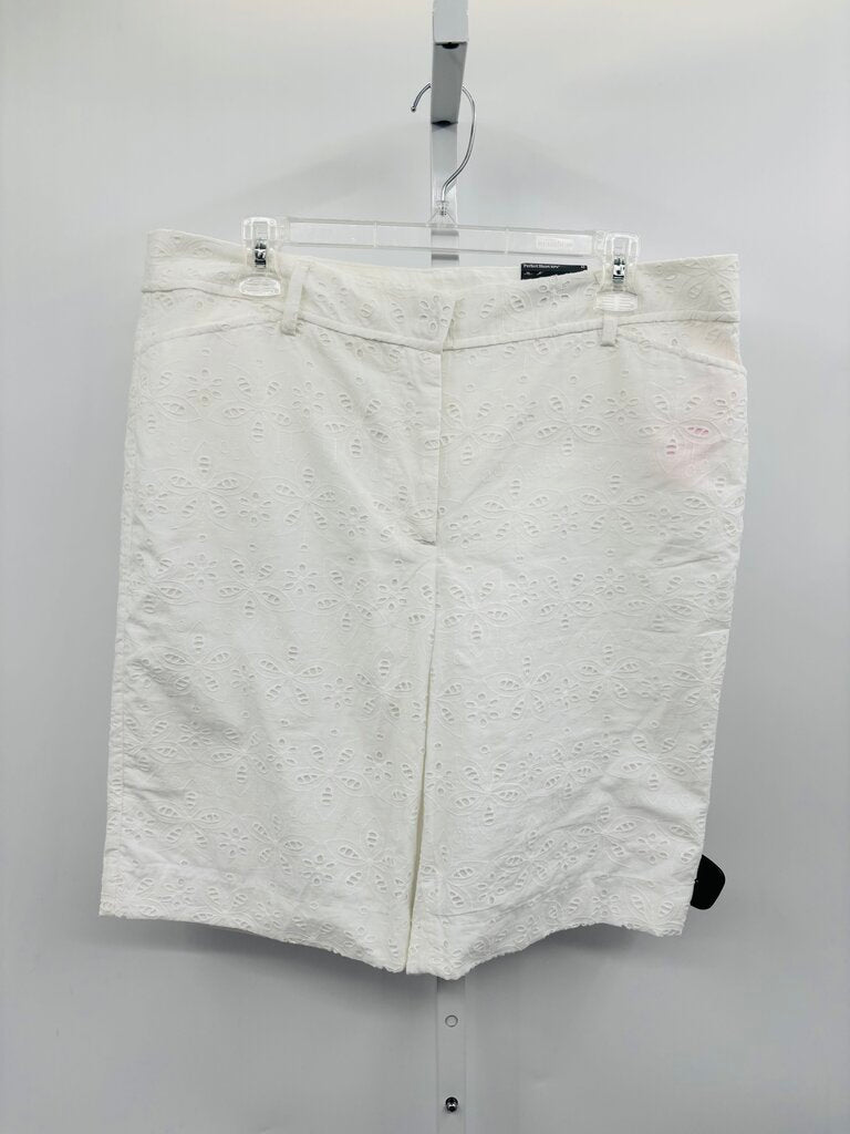 Talbots Shorts White 12