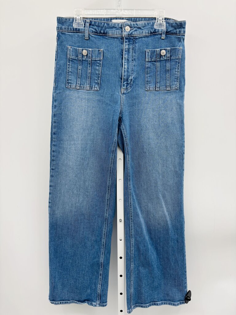Paige Jeans Wide Leg Denim 14