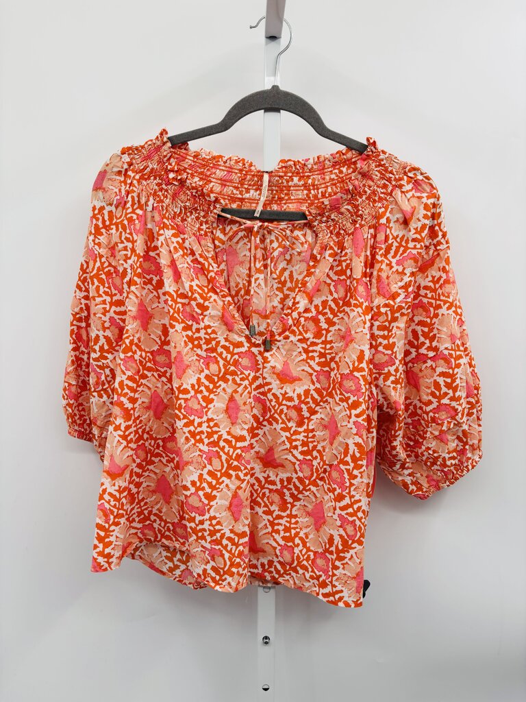 Free People Blouse Orange S