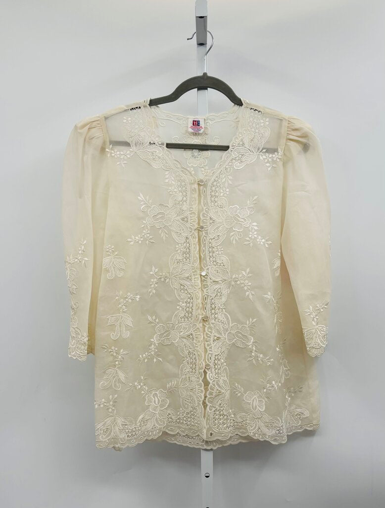 Balikbayan Blouse Beige S