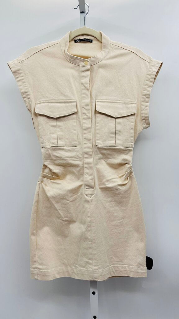 Zara Dress Beige S