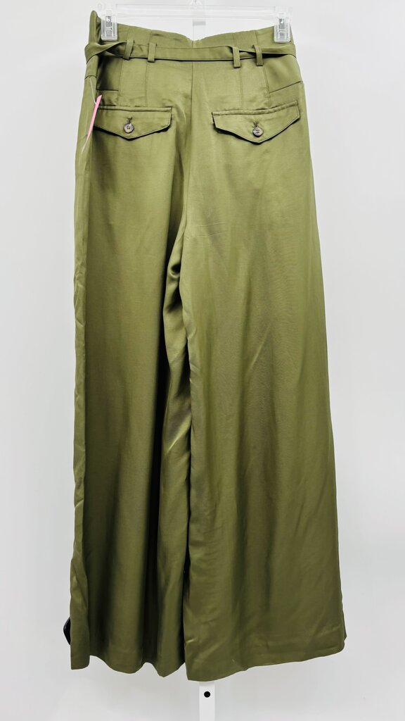 Ann Taylor Pants Wide Leg Green 6