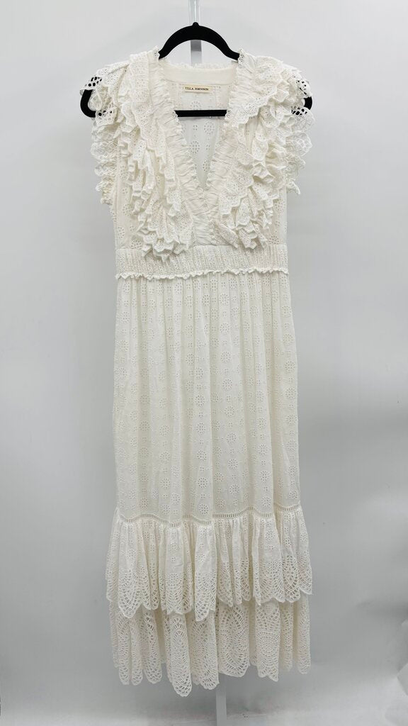Ulla Johnson Maxi Dress White 6