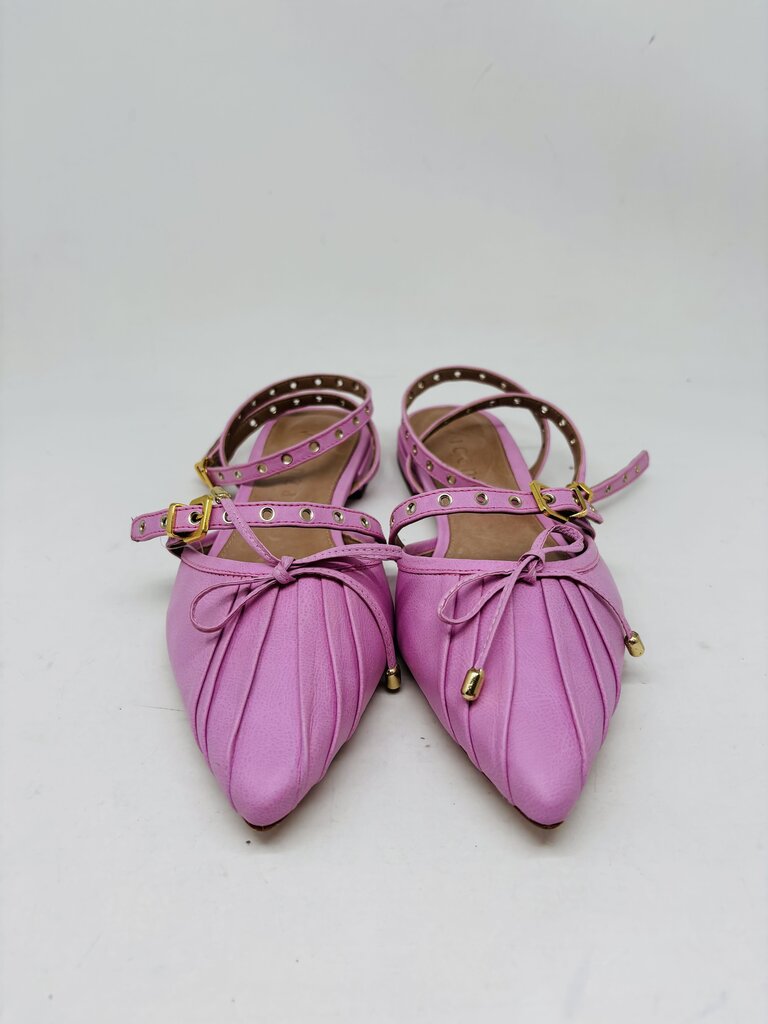 Vicenza Flats Pink 8