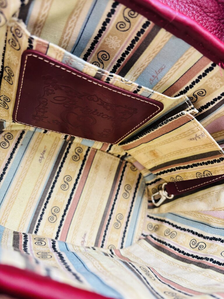 Brighton Handbag Burgundy