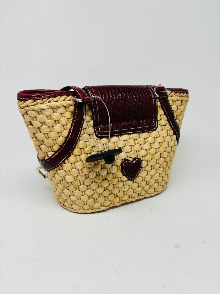Brighton Handbag Burgundy