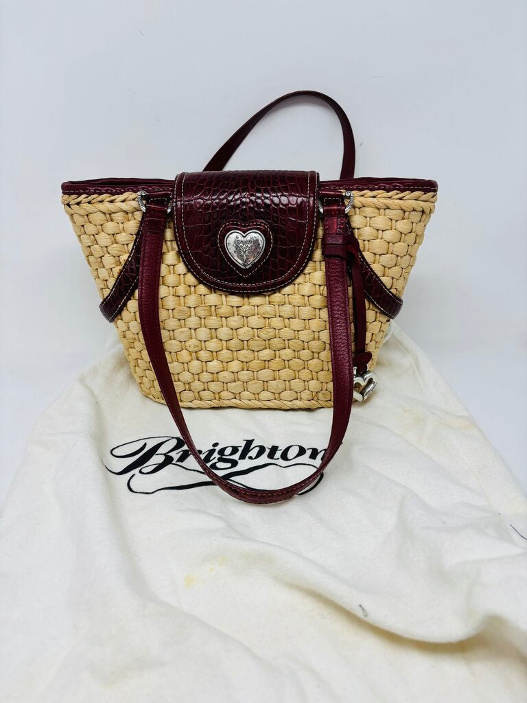 Brighton Handbag Burgundy