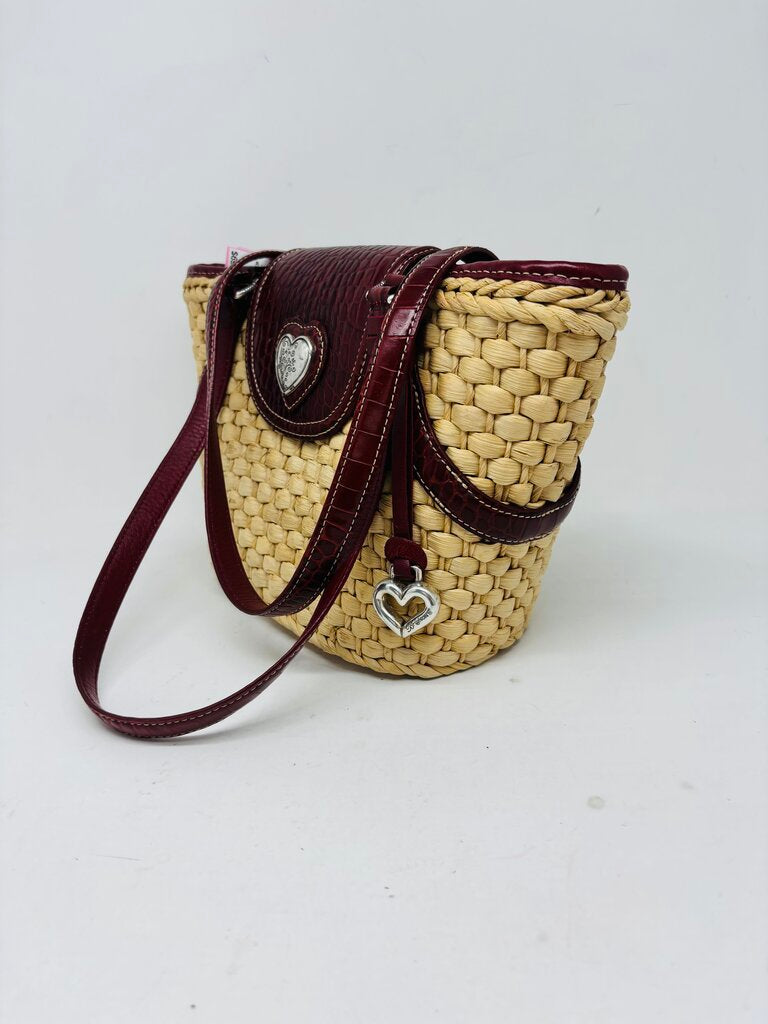 Brighton Handbag Burgundy