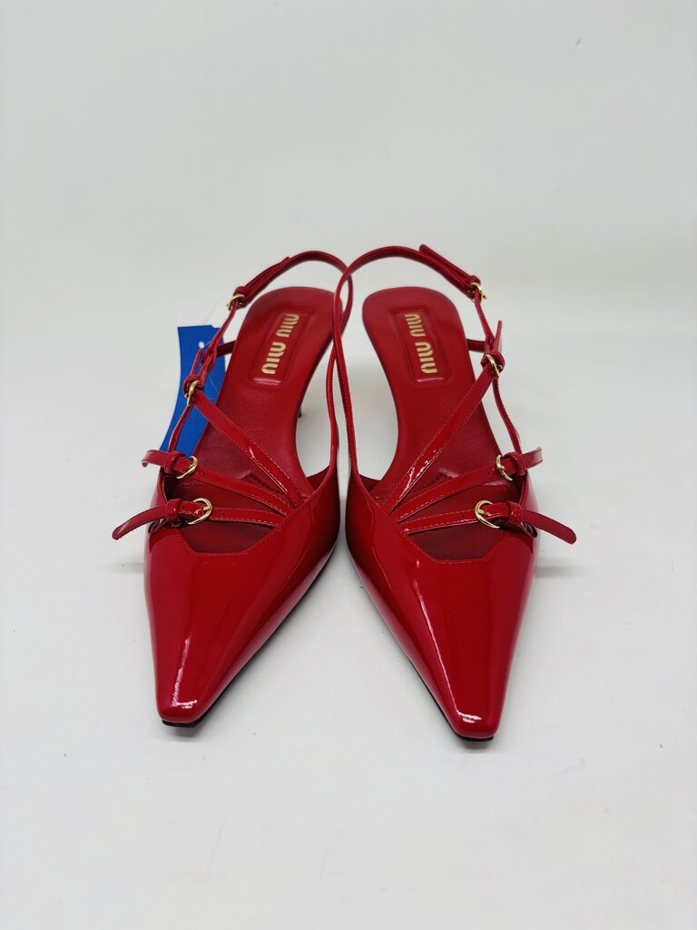 Miu Miu LUXURY SHOES Red 9