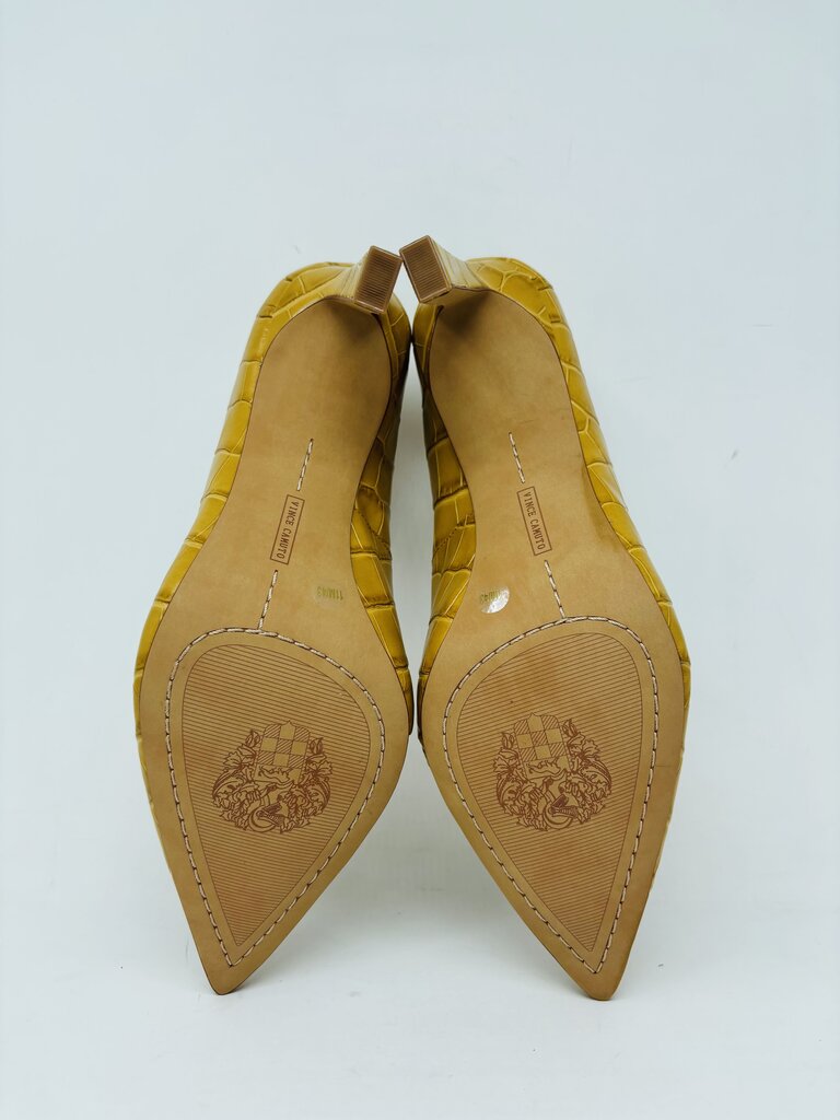 Vince Camuto Heels Yellow 11
