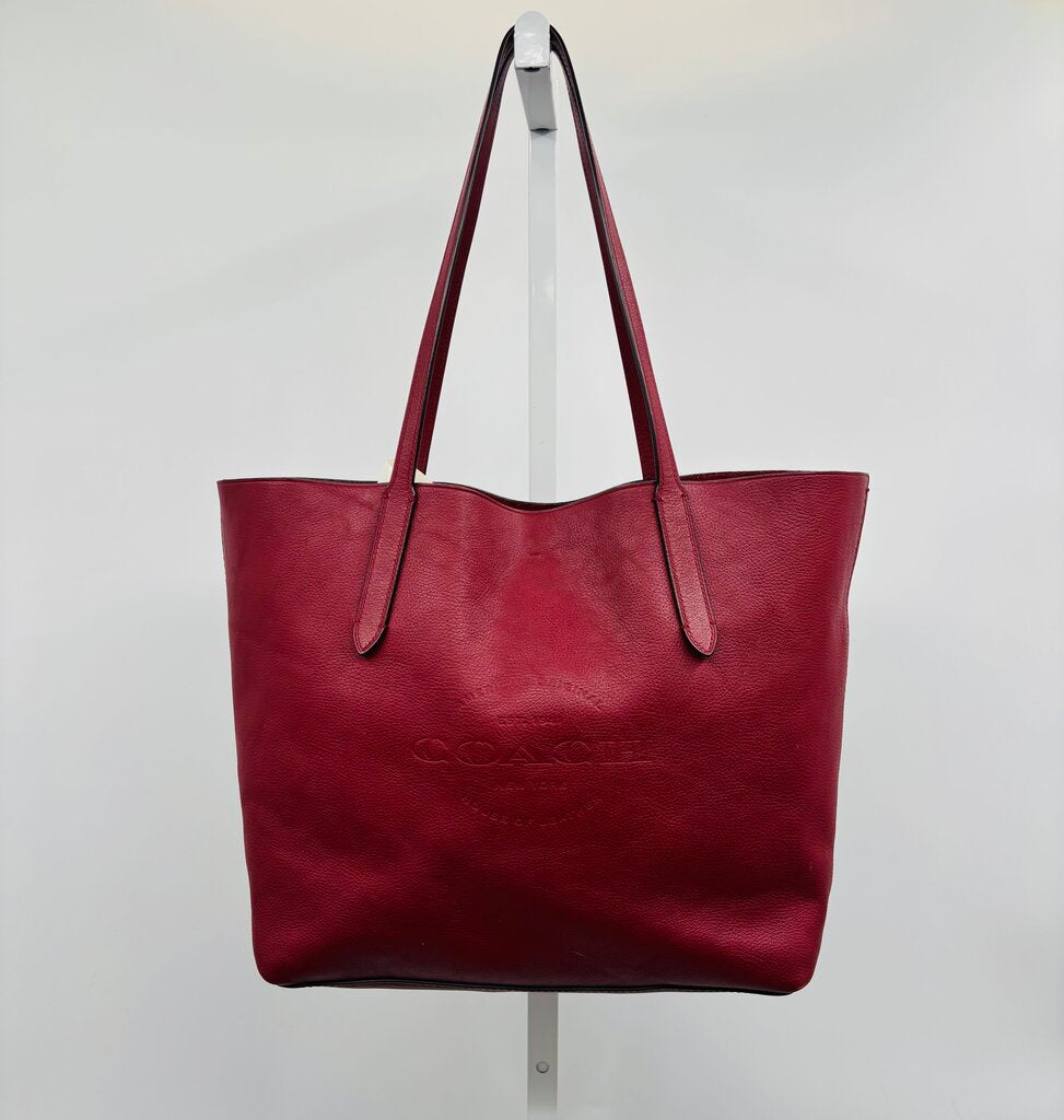Coach Tote Burgundy