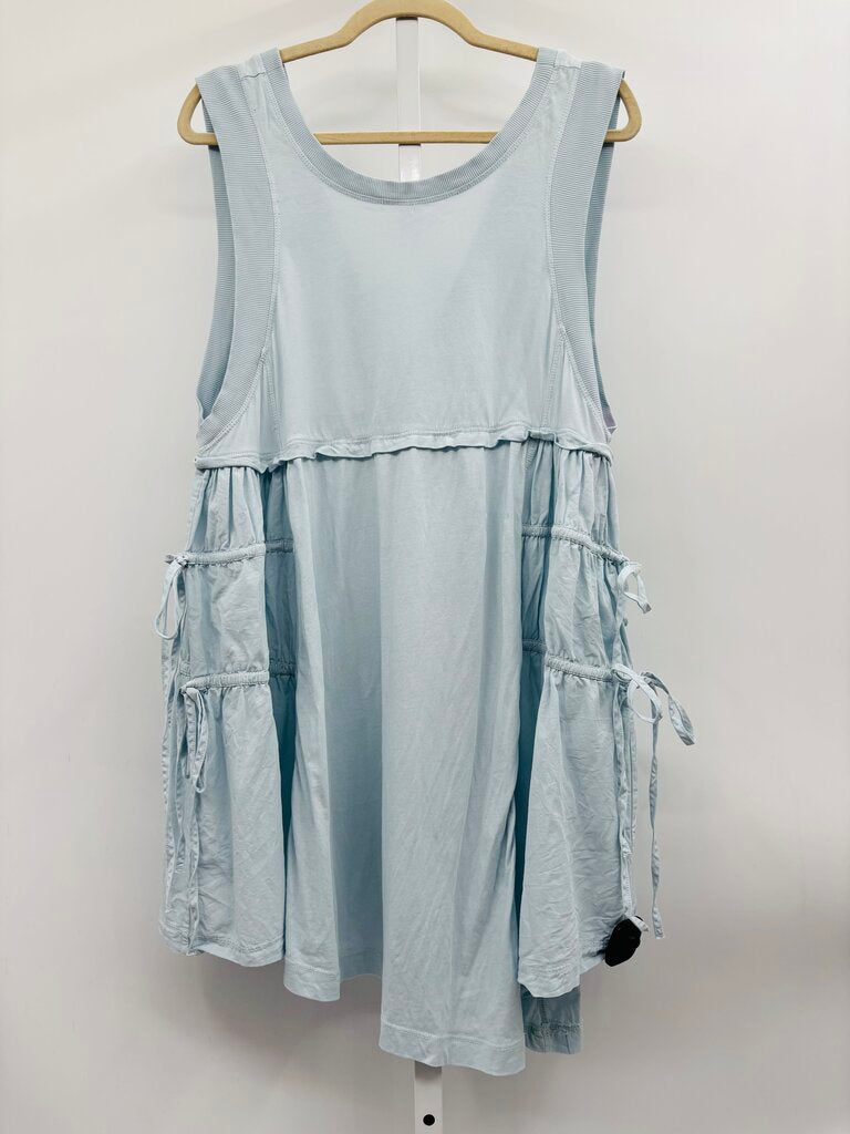 Anthropologie Dress Blue M