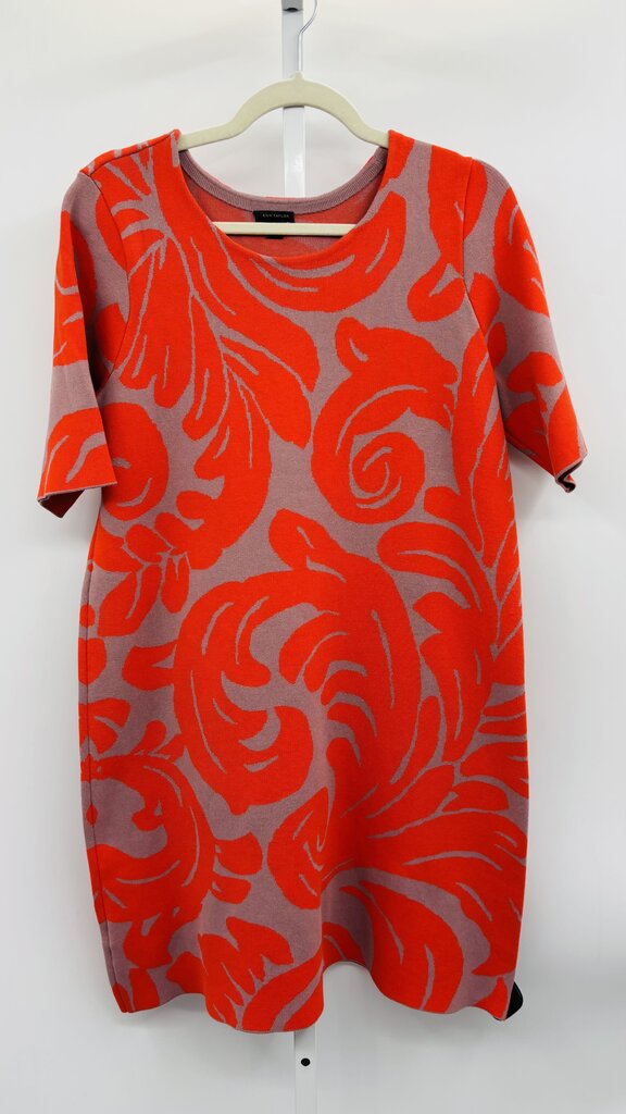 Ann Taylor Dress Red L