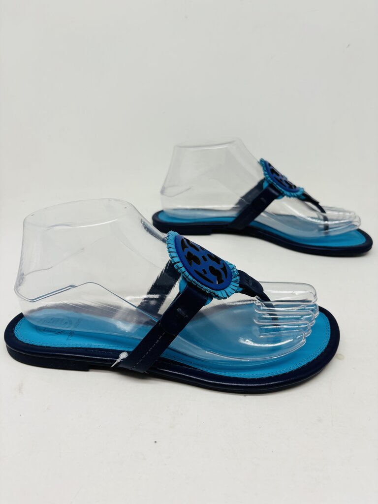 Tory Burch Flip Flops Blue 7.5