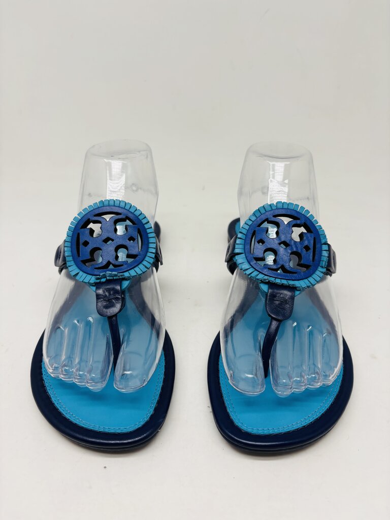 Tory Burch Flip Flops Blue 7.5