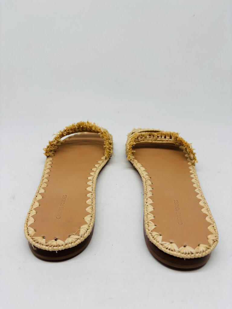 Carrie Forbes Sandals BEige 7.5