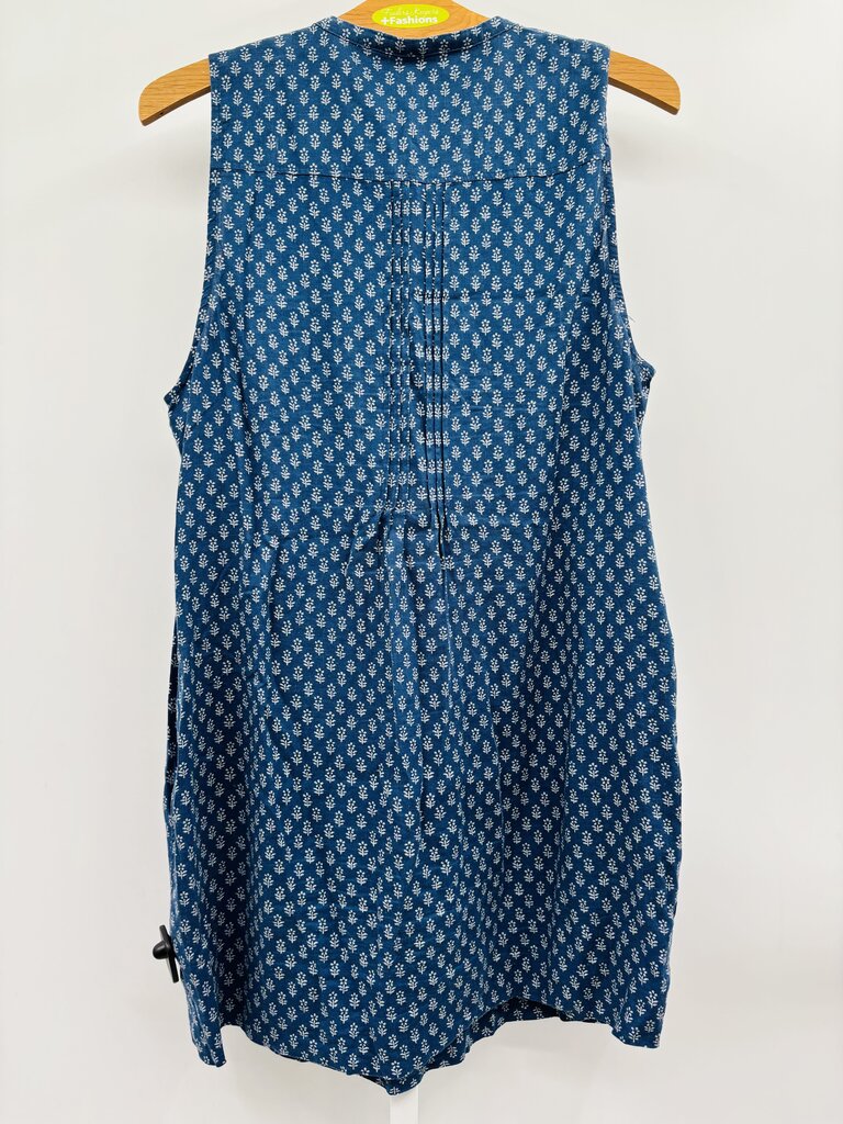 Faherty Dress Plus Navy XXL