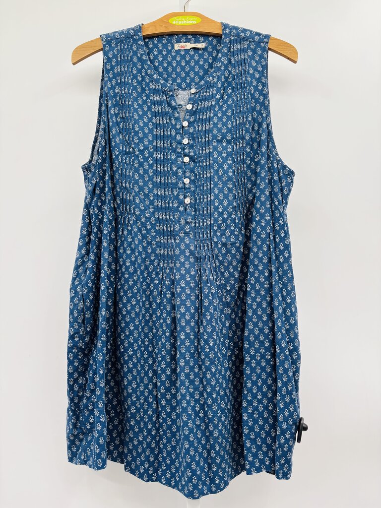 Faherty Dress Plus Navy XXL