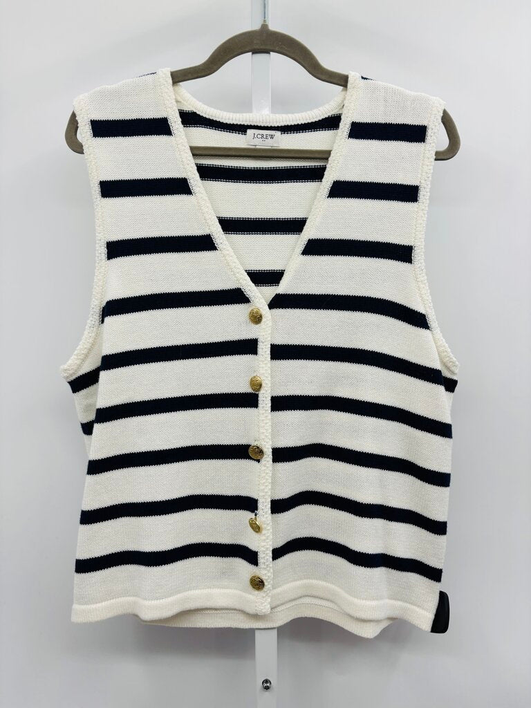J. Crew Factory Sweater Vest Navy XL