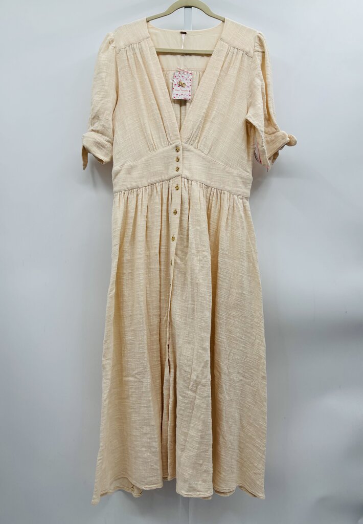 Free People Maxi Dress Beige L
