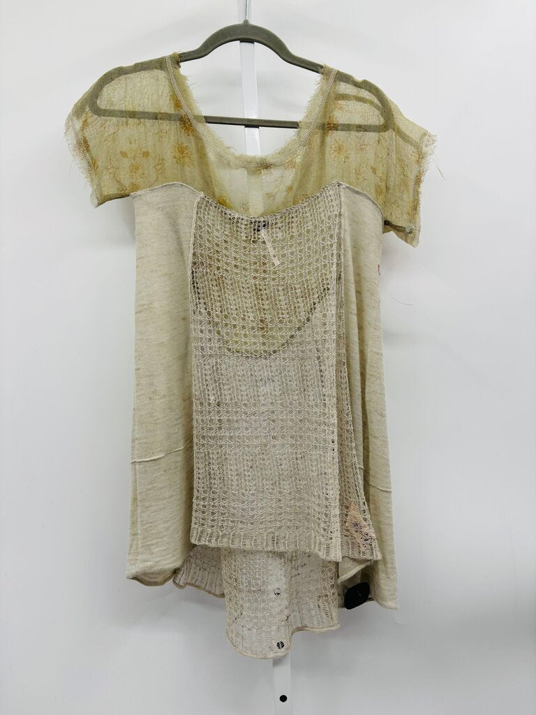 Free People Tunic Taupe XS