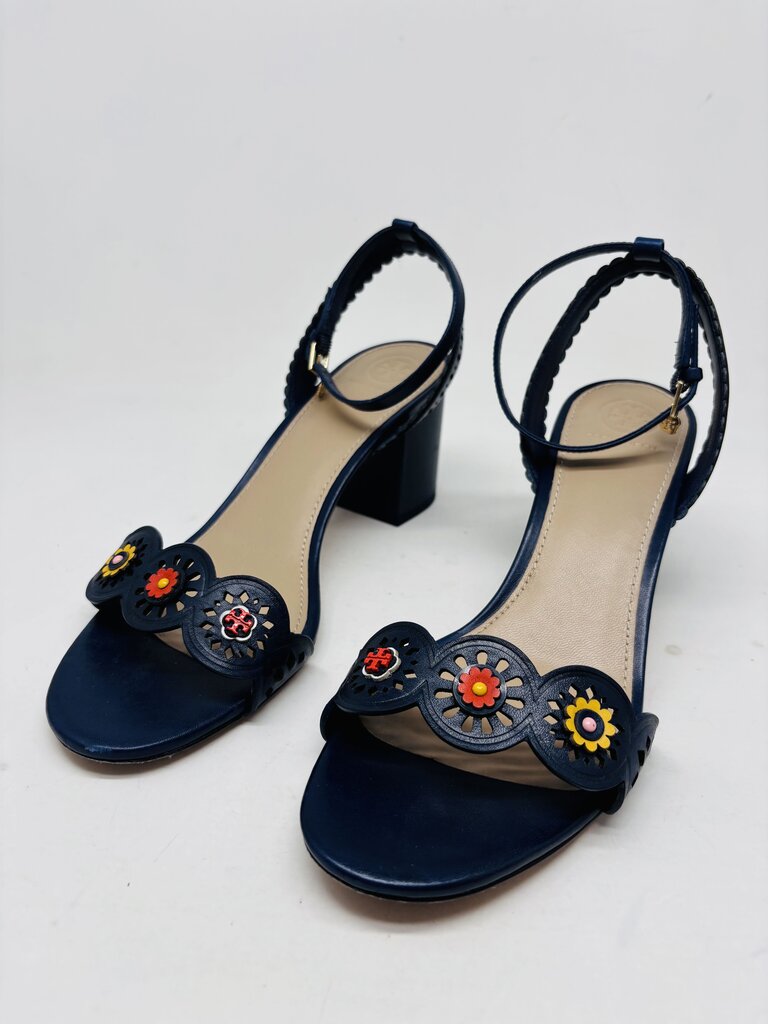Tory Burch Heels Navy 8.5