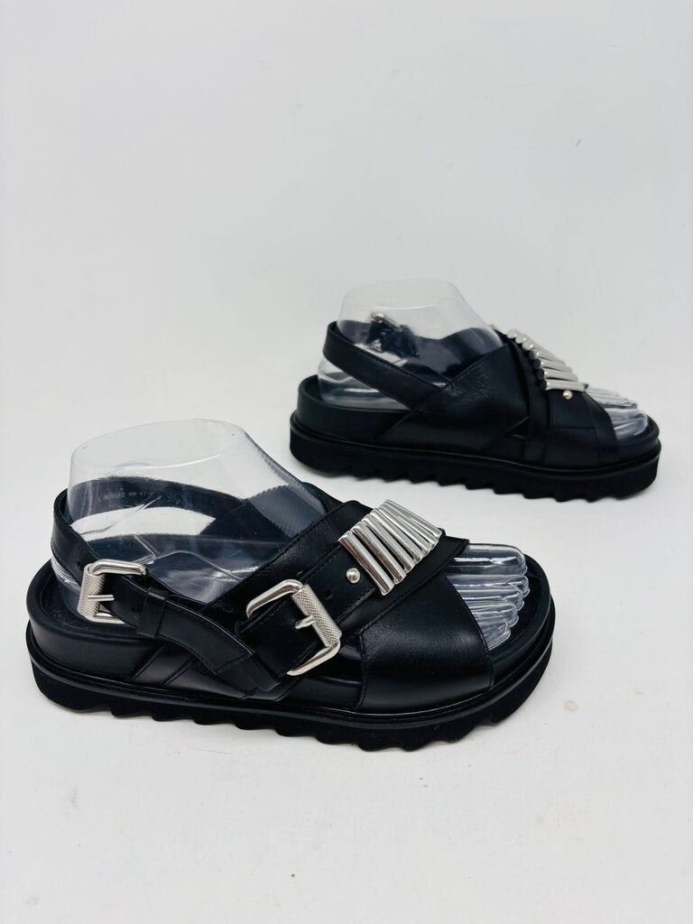 McQ: Alexander McQueen Sandals Black 6.5