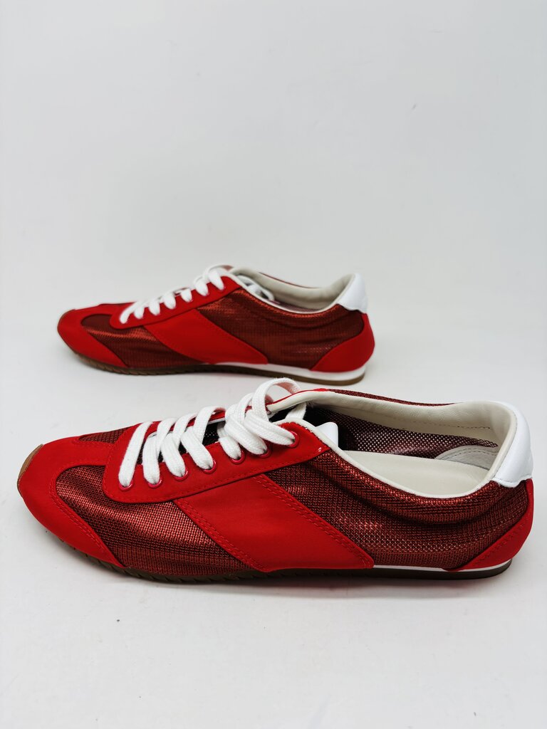 J. Crew Sneakers Red 8