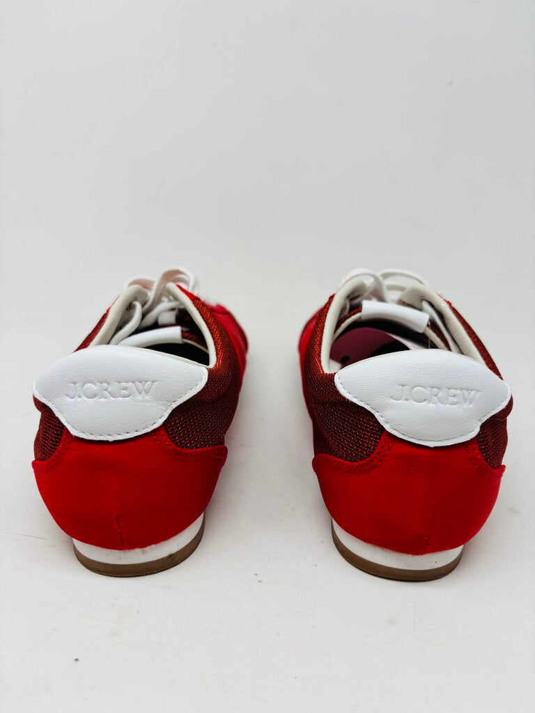 J. Crew Sneakers Red 8