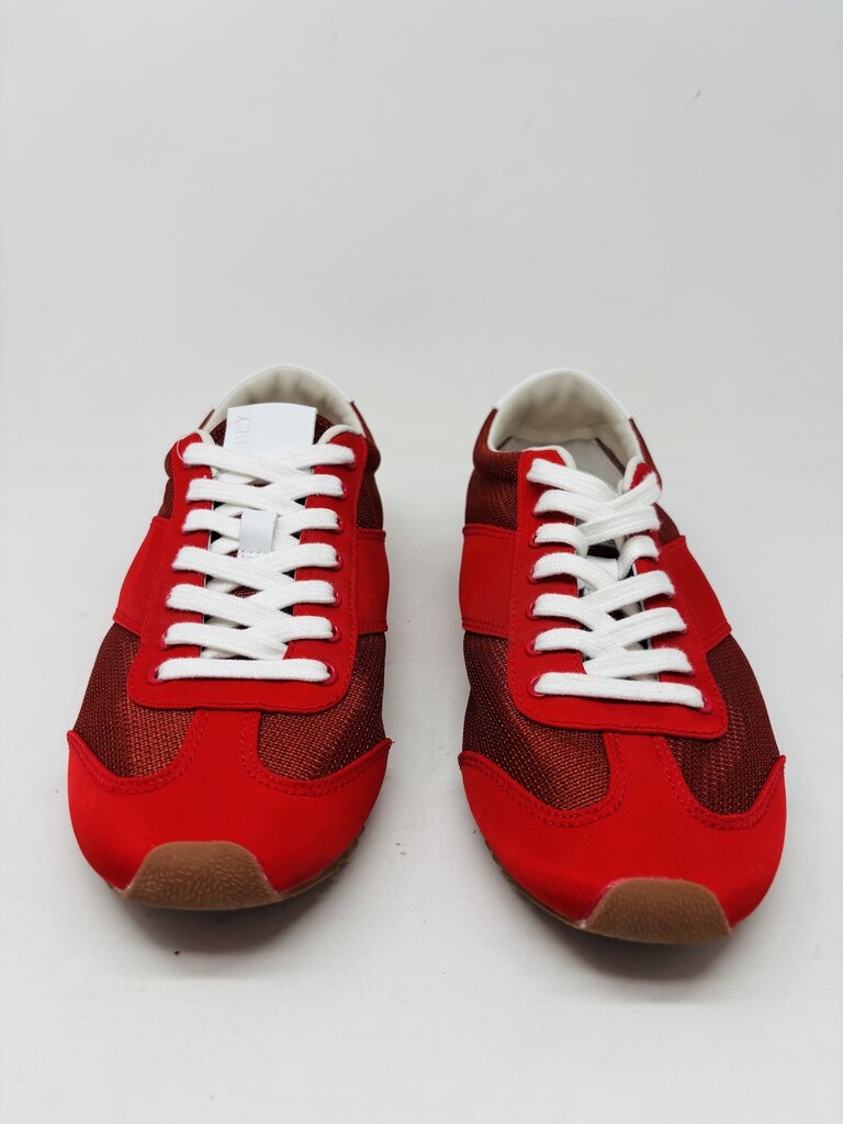 J. Crew Sneakers Red 8
