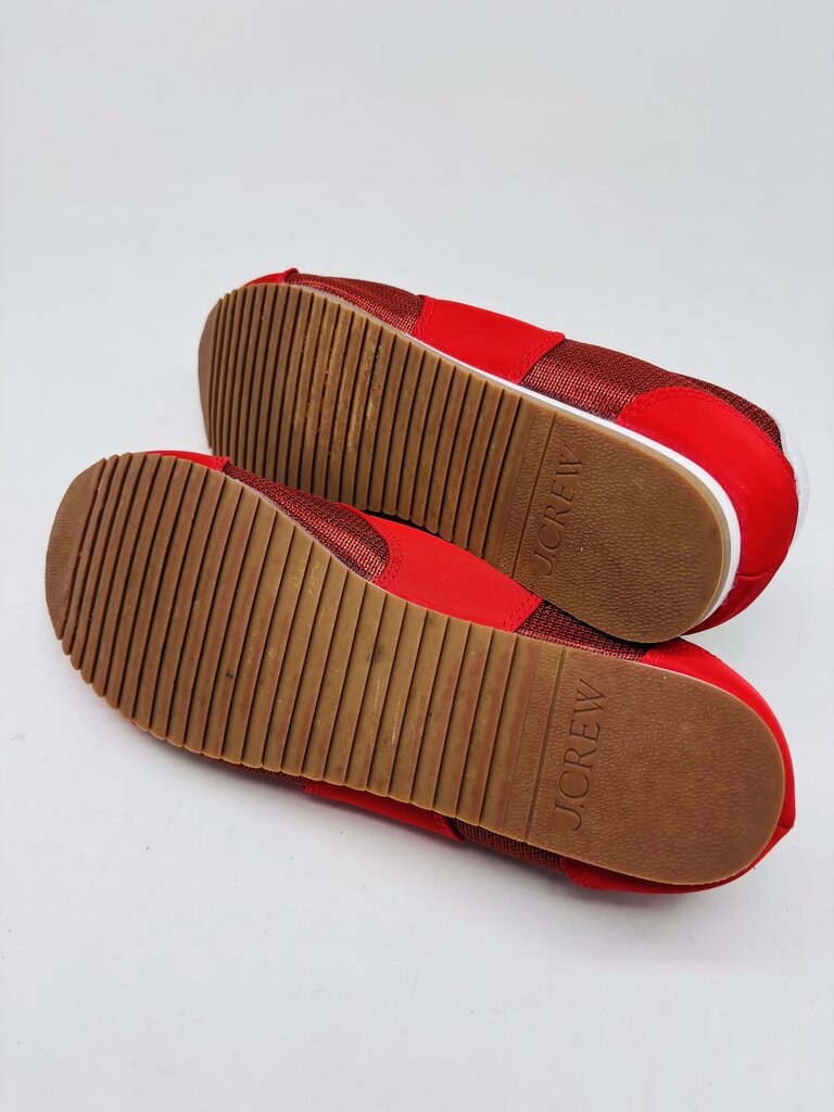 J. Crew Sneakers Red 8