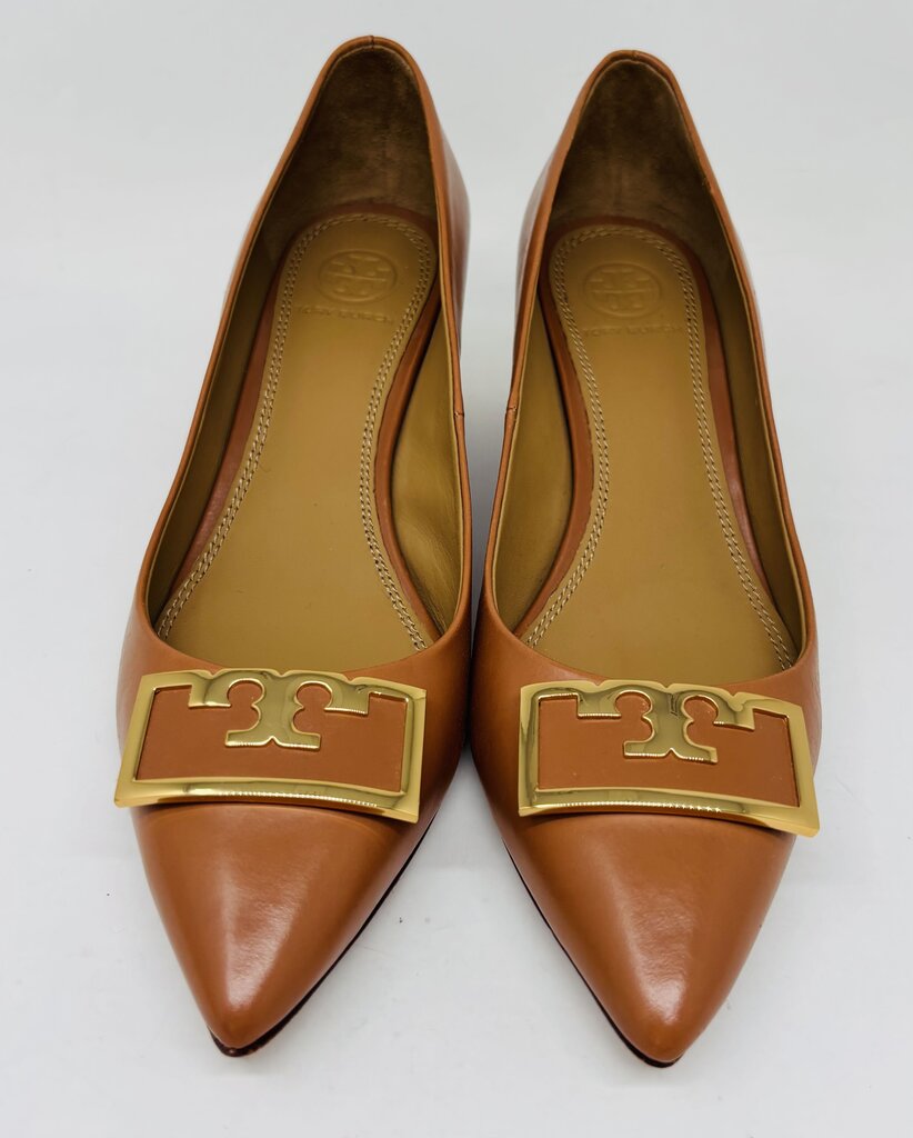 Tory Burch Wedge Tan 5.5