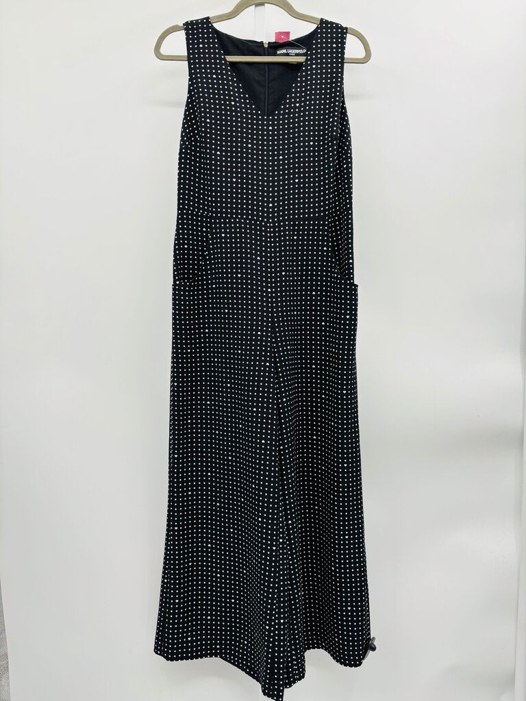 Karl Lagerfeld: Paris Jumpsuit Black 4