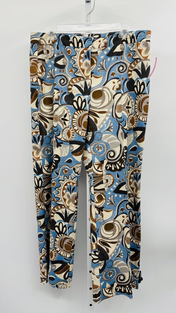 Max Mara Pants Wide Leg Blue L
