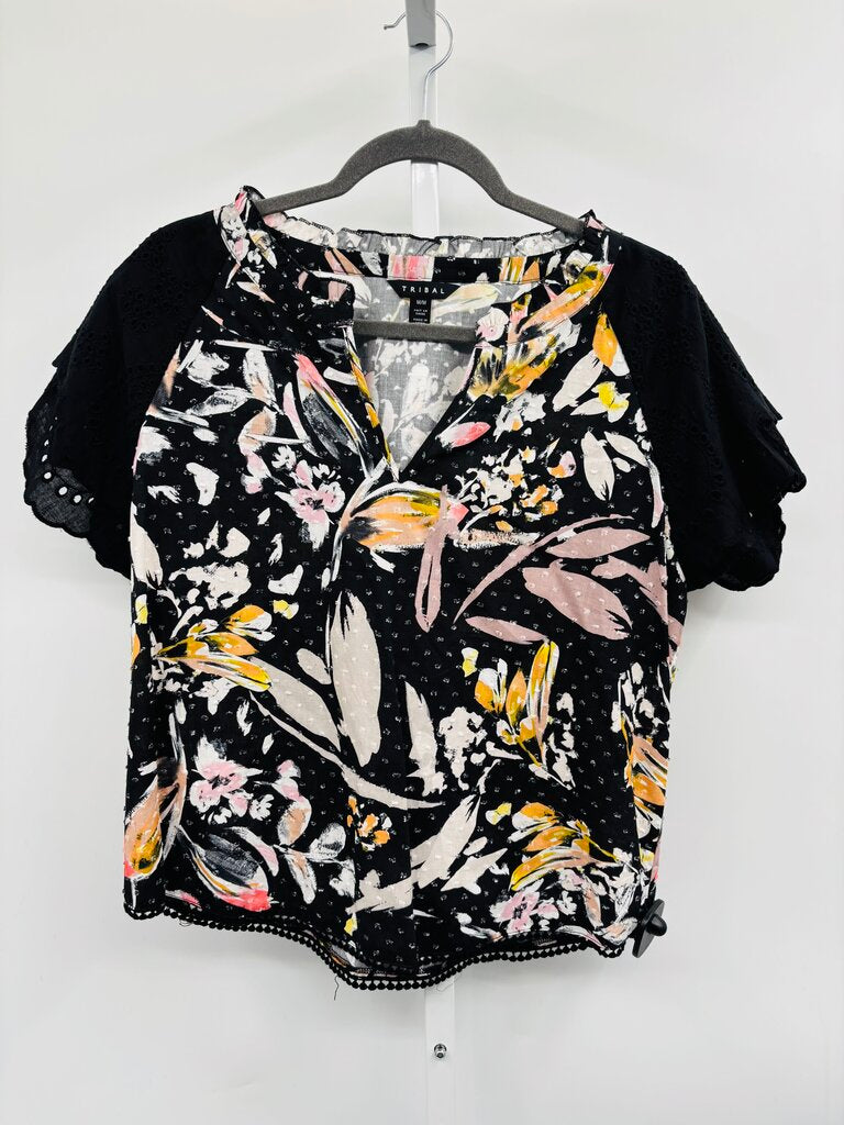 Tribal Top Black M