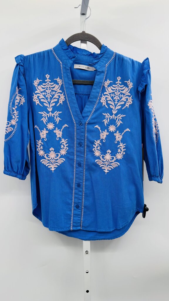 Billy T Blouse Blue S