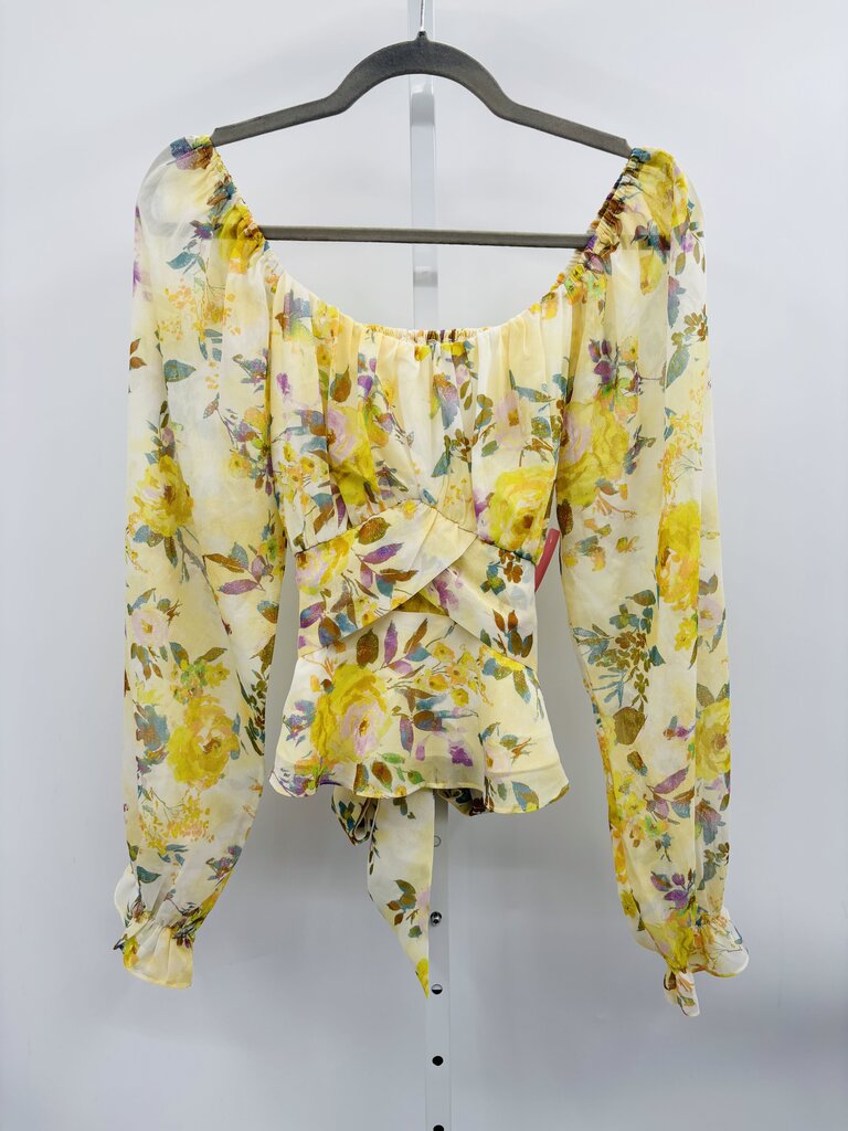 Mystree Blouse Yellow S