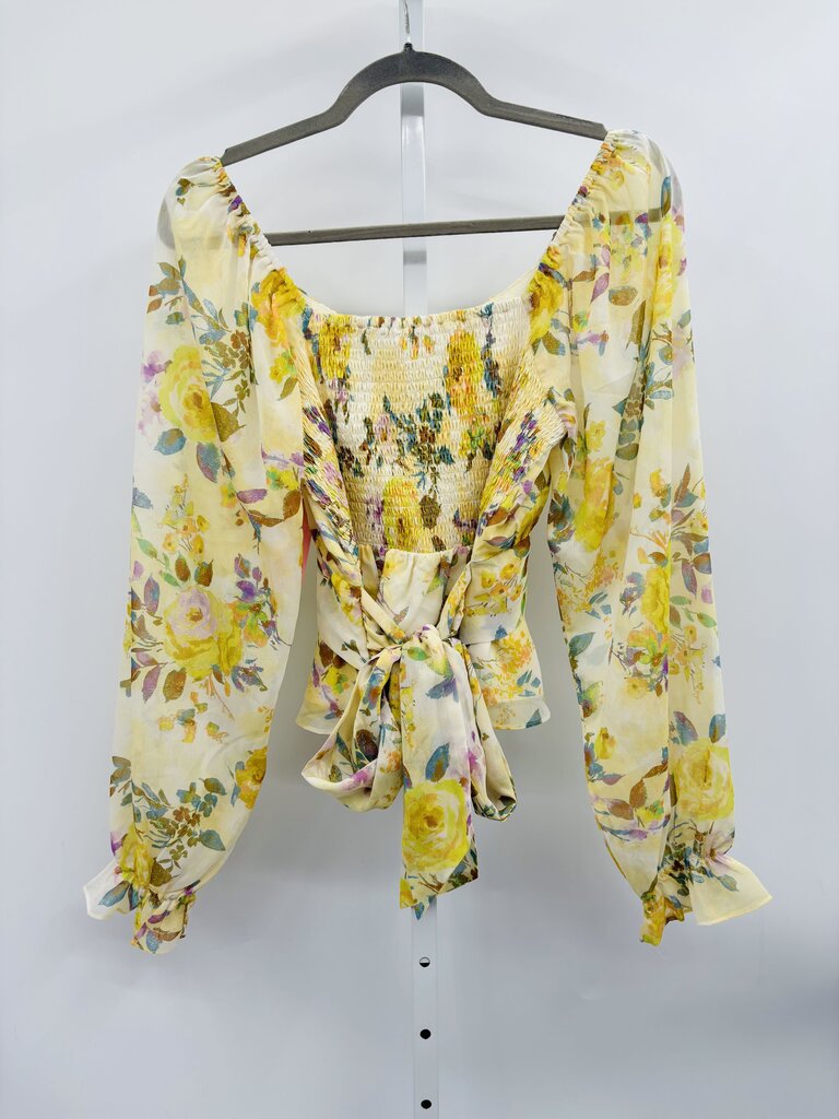 Mystree Blouse Yellow S
