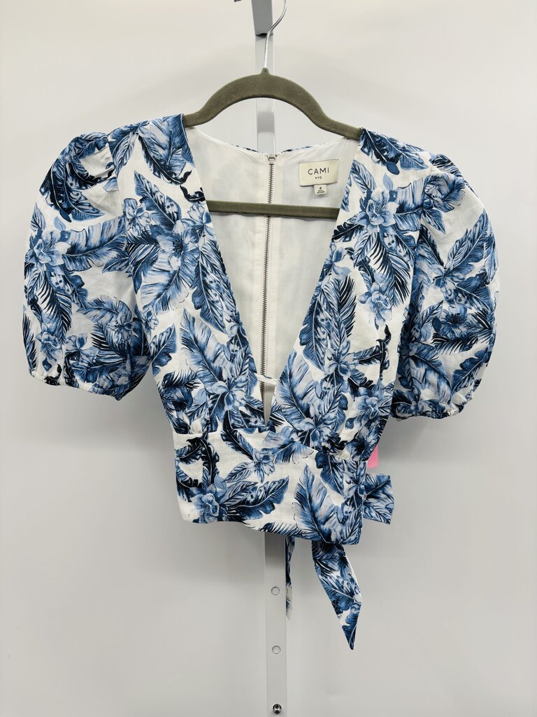 Cami Blouse Blue 4