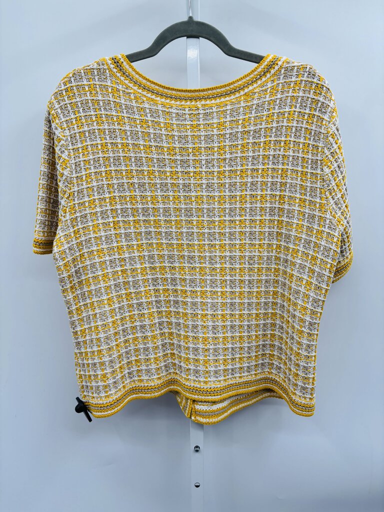 Talbots Cardigan Yellow L
