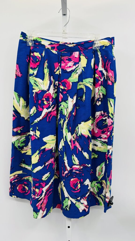 Shoshanna Skirt Midi Blue 10