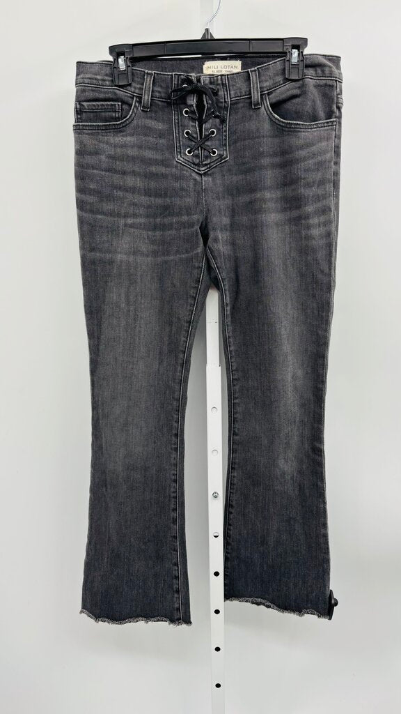 Nili Lotan Jeans Flare Grey 8