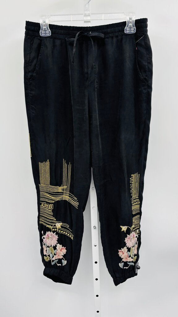 Biya Cropped Pants Black M