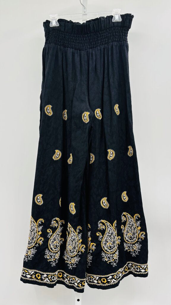 Anthropologie Pants Wide Leg Black S