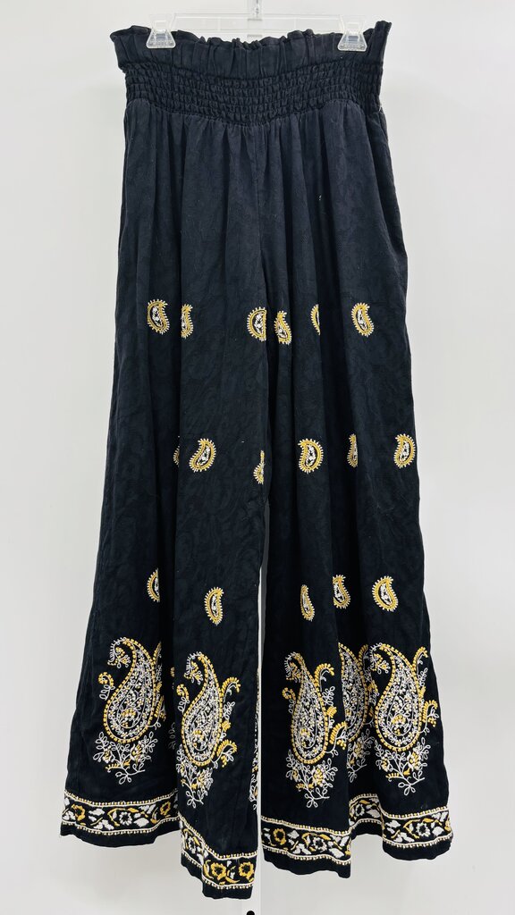 Anthropologie Pants Wide Leg Black S