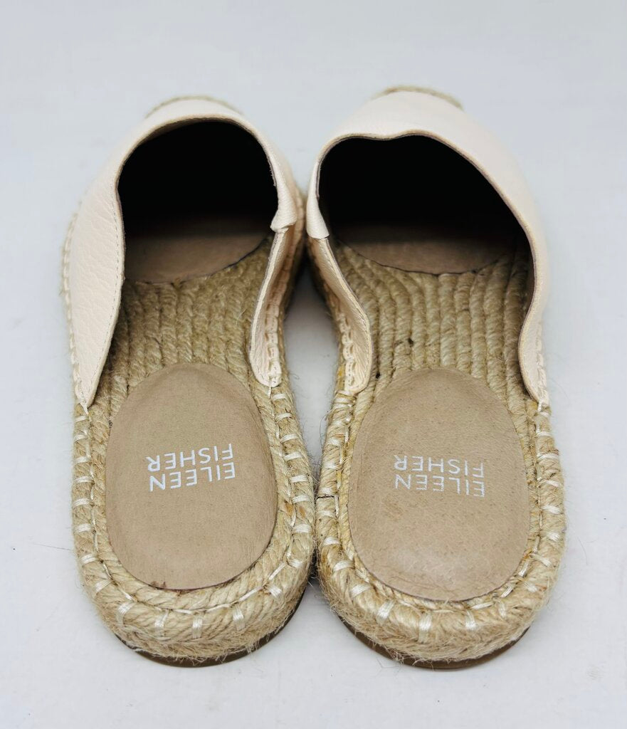 Eileen Fisher Mules Beige 8.5