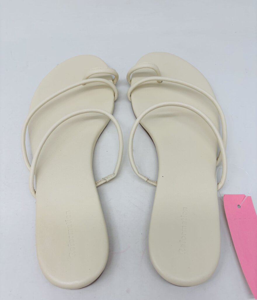 Reformation Sandals Ivory 9.5
