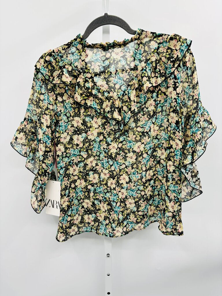 Zara Blouse Beige XS